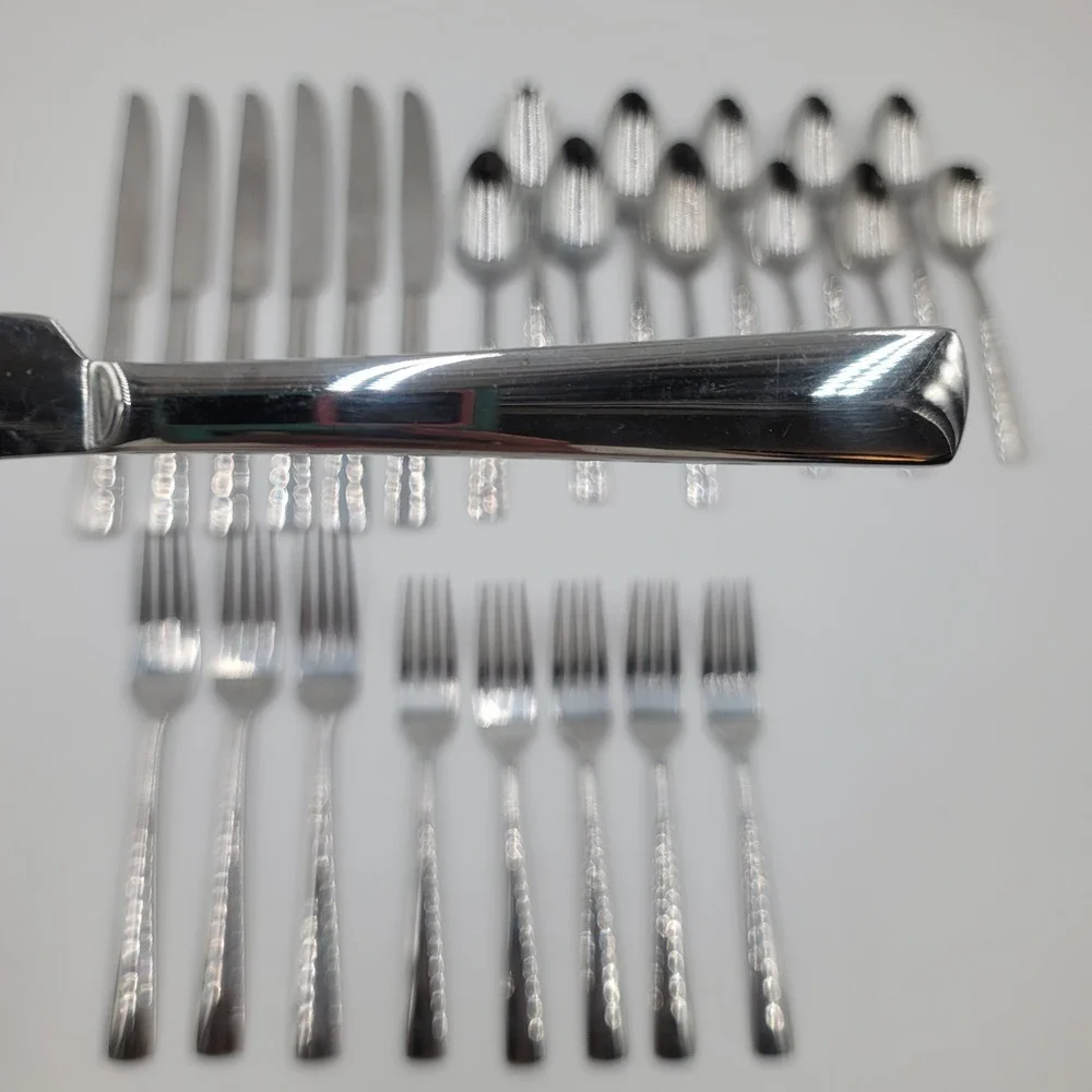Brightown Stainless Steel Flatware Set 26 Pieces Silverware Service